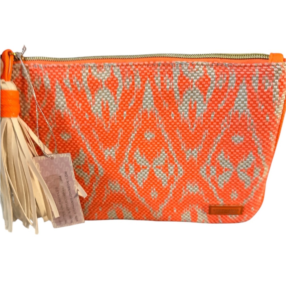 Orange Patterned Women's Bag